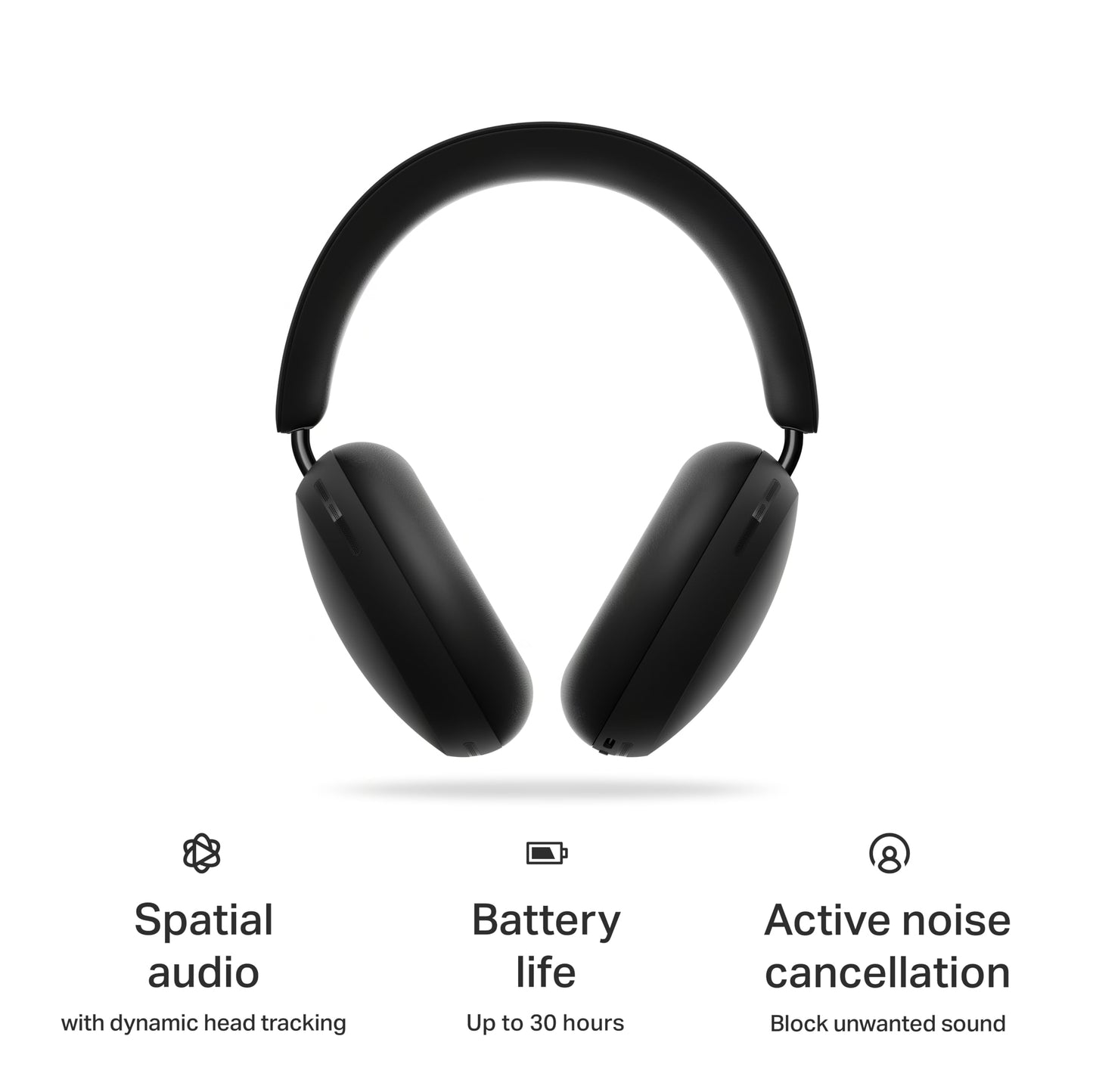 Sonos Ace - White - Wireless Over Ear Headphones with Noise Cancellation