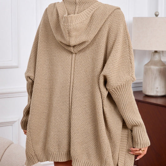 Casual All-matching Lapel Long Cardigan Jacket